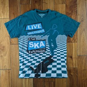 Live Mechanics Vintage Ska Explosion T-shirt (2X)
